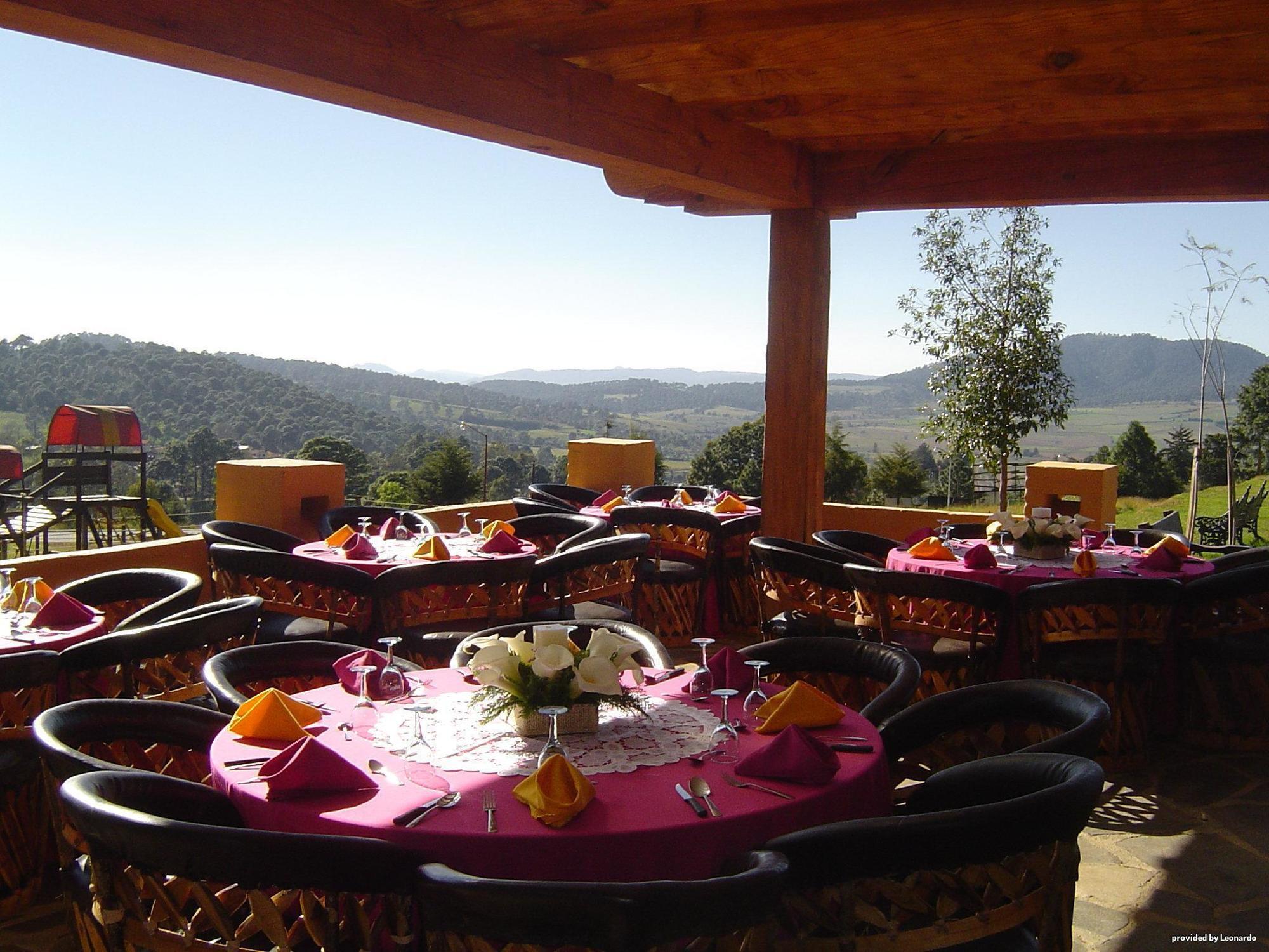 Cabanas Sierra Mazamitla Restoran gambar